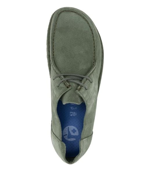 Birkenstock Suède Leren Bootschoenen Met Veters in het Green voor heren