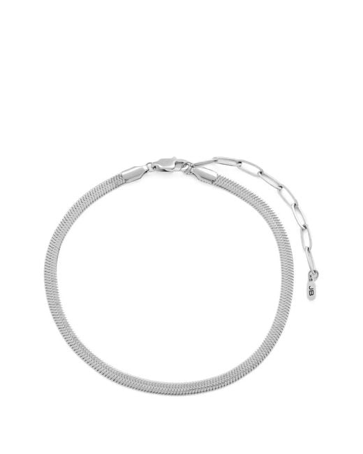 Jenny Bird White Link Chain Bracelet
