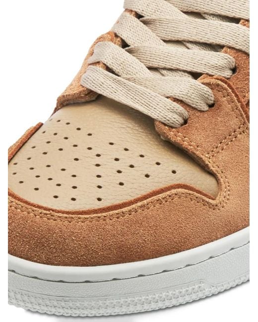 A Bathing Ape Brown Sneakers Mit Stern-Patch