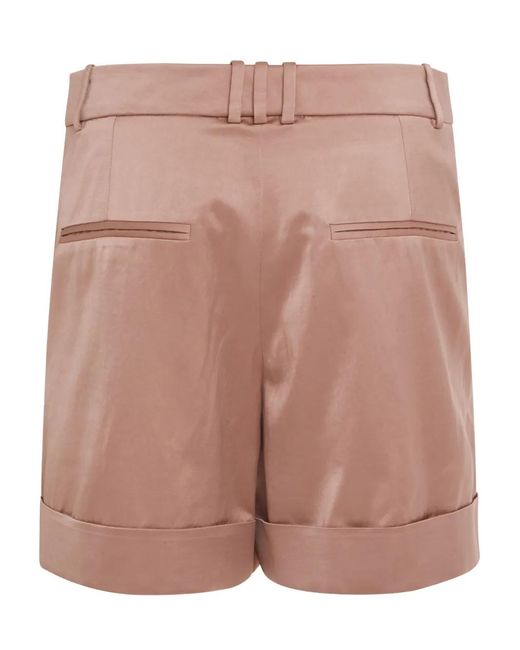 Balmain Pink Tailored Shorts