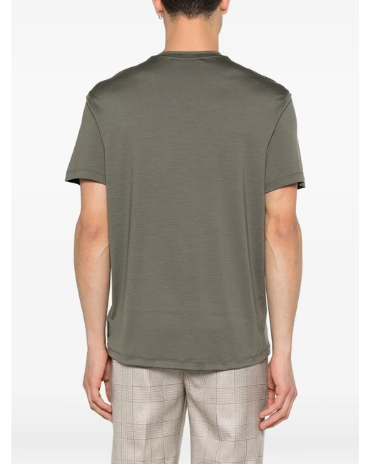 Montecore Gray Round-Neck T-Shirt for men