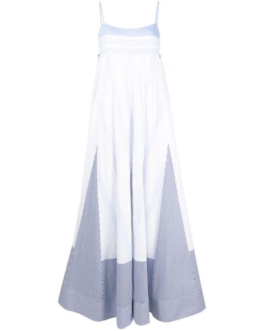 Robe longue Dixie à brides Jonathan Simkhai en coloris White