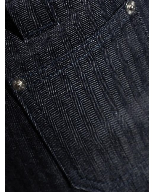Givenchy Blue Patch-Pocket Trousers for men