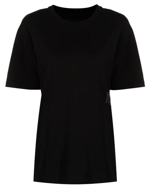 Alexander Wang Black Logo T-Shirt