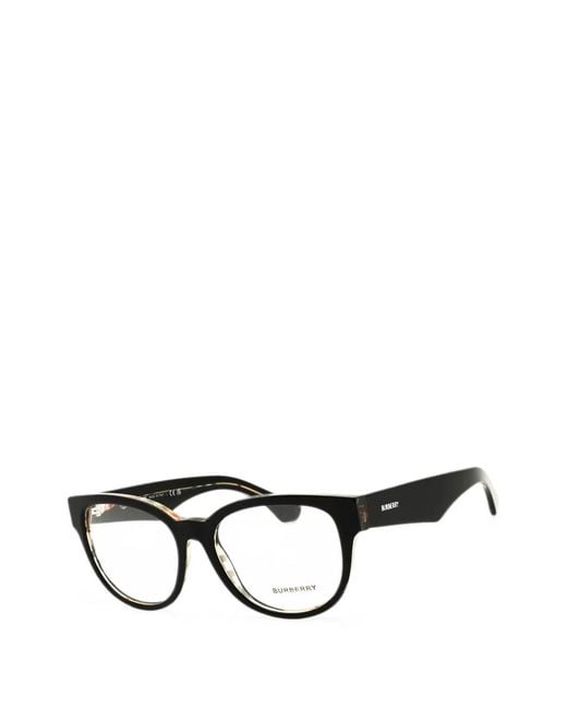 Burberry Black Round-Frame Glasses