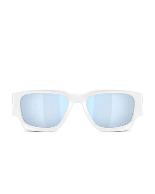 Oakley Blue Instagator Rectangle-Frame Sunglasses for men