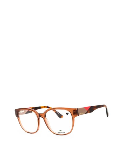 Lacoste Brown Round-Frame Glasses for men