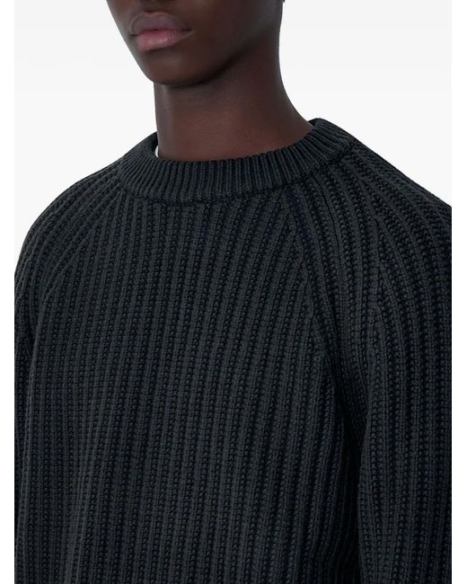 Junya Watanabe Blue Crew-Neck Sweater for men