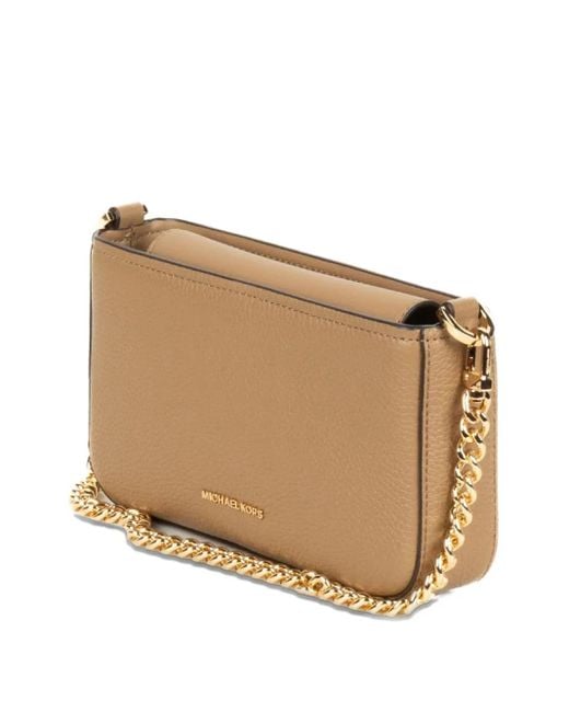 Michael Kors Natural Bryant Chain-Strap Shoulder Bag