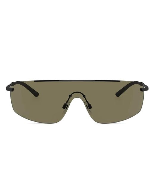 Oliver Peoples Black R-5 Sunglasses for men