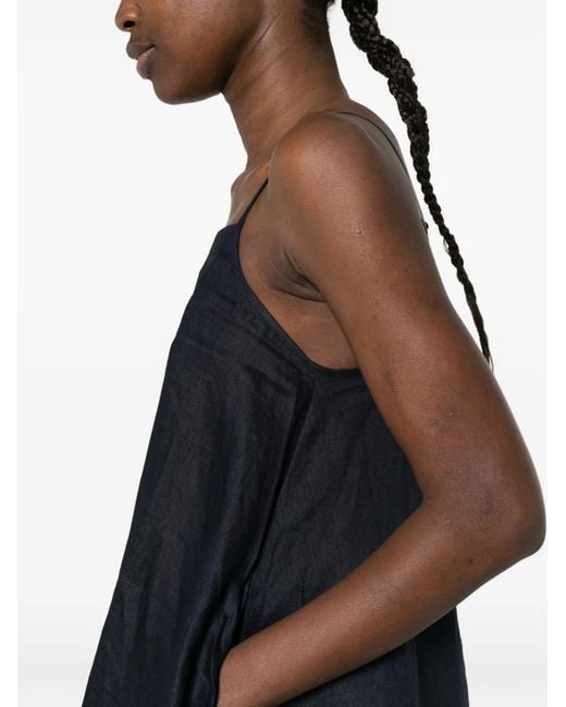 Bondi Born Black Leiden Square-Neck Mini Dress