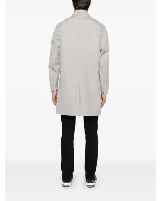 Stone Island Ghost Trenchcoat in Gray für Herren