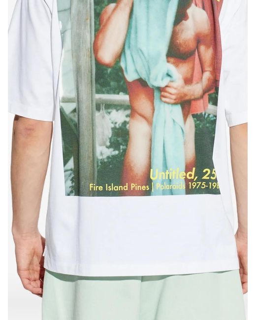 DSquared² White Graphic T-Shirt for men