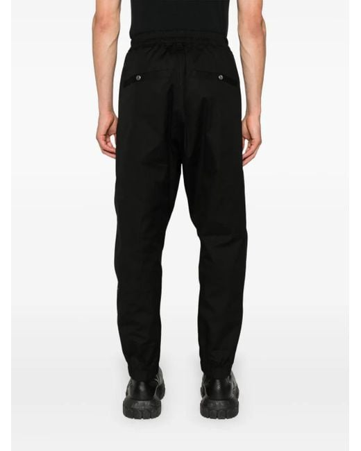 Rick Owens Black Tecuatl Trousers for men