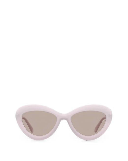 Moschino Pink Cat-Eye Frame Sunglasses