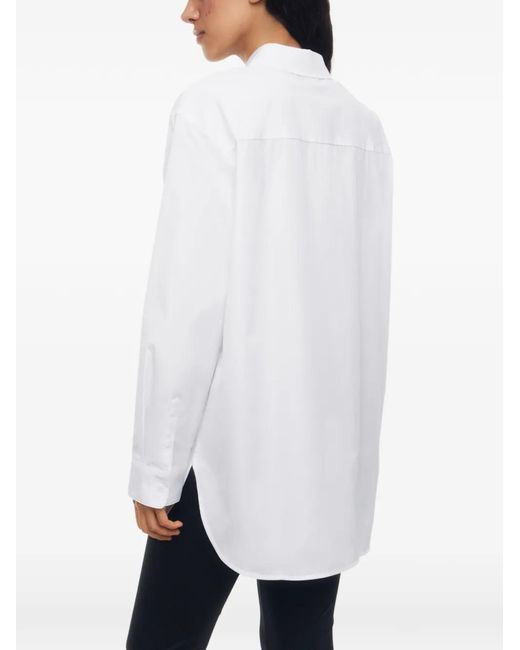 12 STOREEZ White Albini Cotton Shirt