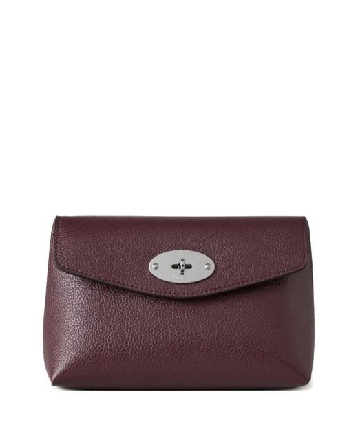 Mulberry Purple Darley Clutch Bag