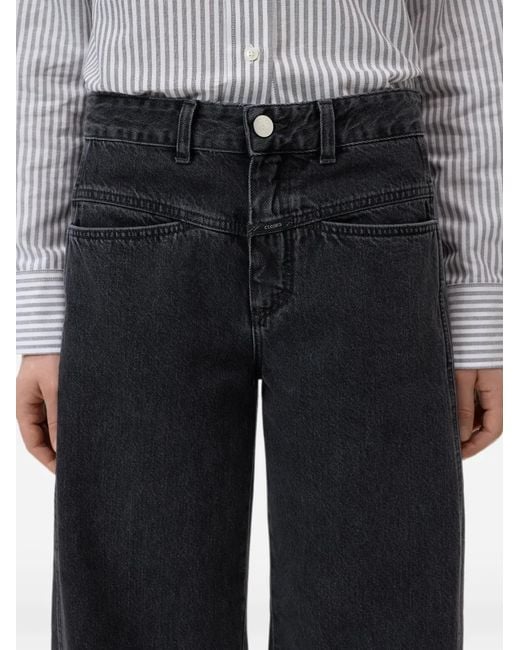Closed Blue Tori-X Wide-Leg Jeans