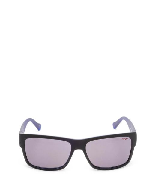 Boss Black Rectangle-Frame Sunglasses for men
