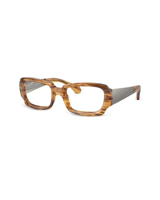 Alain Mikli Brown Rectangle-Frame Sunglasses