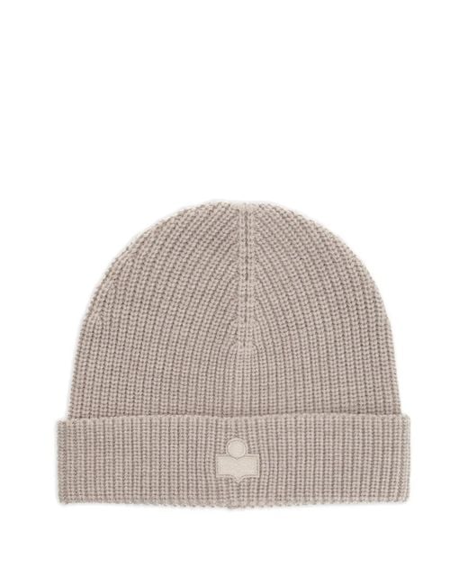 Isabel Marant Gray Bayle Wool Beanie