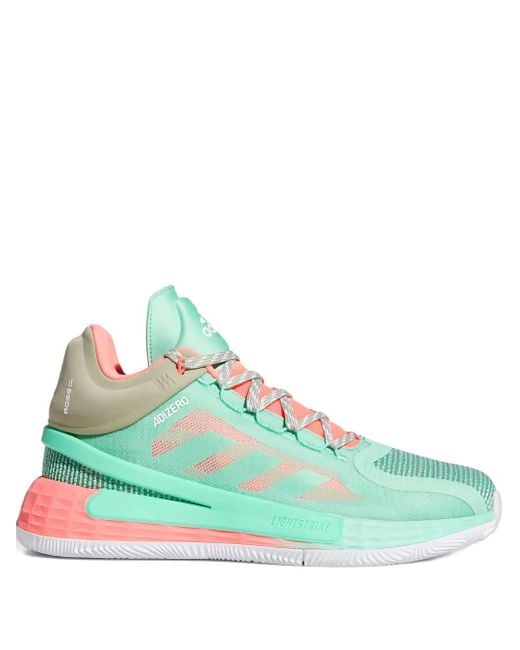 メンズ Adidas D Rose 11 "green/pink" スニーカー