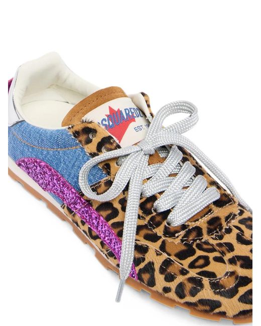 DSquared² Purple Wild2 Dc-642 Sneakers