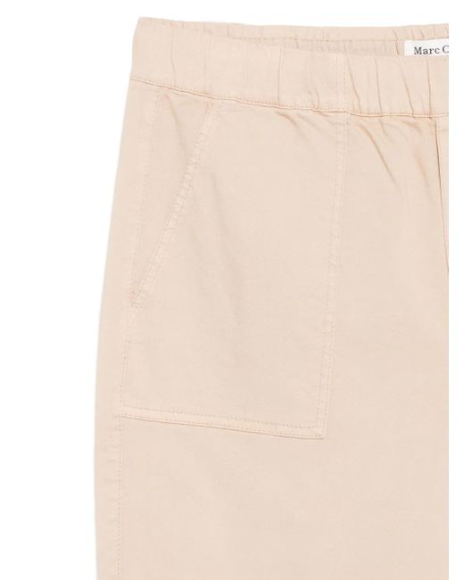 Marc O' Polo Natural Elastic-Waist Patch-Pocket Trousers