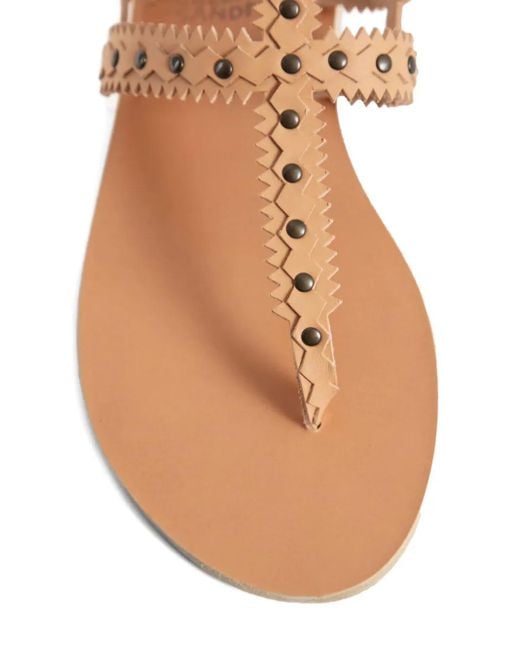Ancient Greek Sandals Vesta スタッズ サンダル Natural