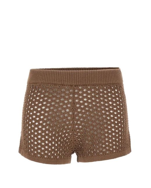 Mc2 Saint Barth Brown "Almyra" Shorts