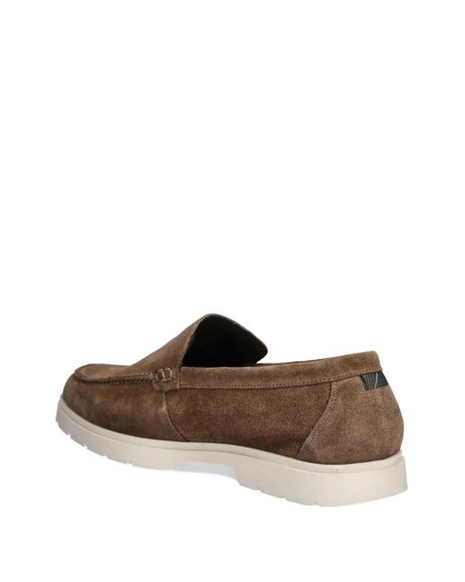 Barbour Brown Carty Loafers for men
