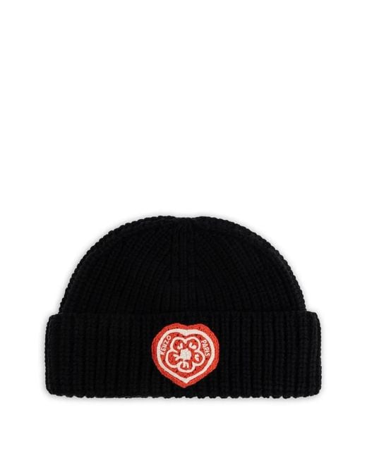 KENZO Muts Met Logopatch in het Black