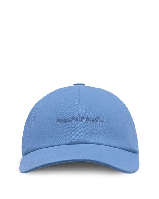 Isabel Marant Blue Tomas Logo-Embroidered Baseball Cap