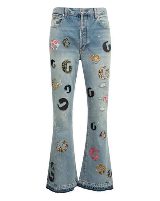 GALLERY DEPT. G Time La Flare Cotton Jeans in Blue for Men | Lyst