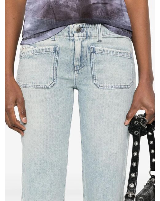 Pantalones vaqueros cortos De-Keate DIESEL de color Blue