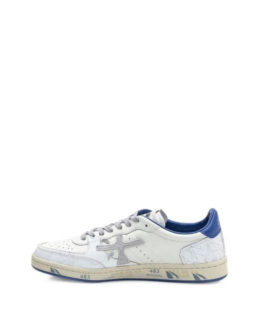 Premiata White Bottclay Sneakers