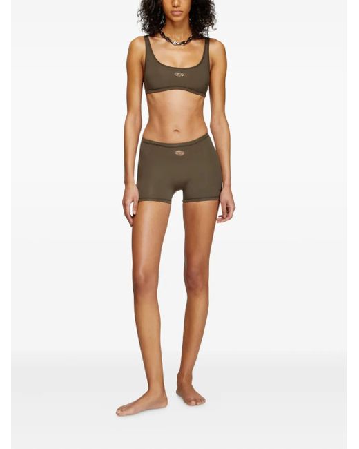 DIESEL Brown 'Chelsea-Utlt' Sports Bra