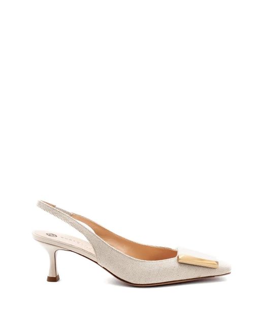 Roberto Festa Pink Arienne Canvas Sandals