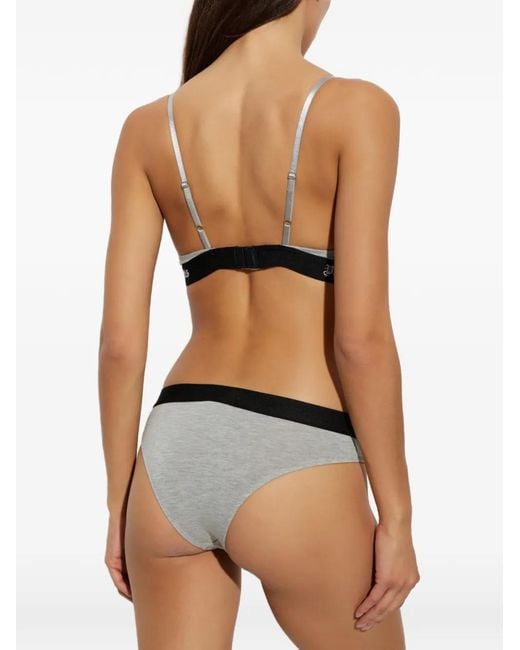 Sujetador Push-Up Palm Angels de color Gray