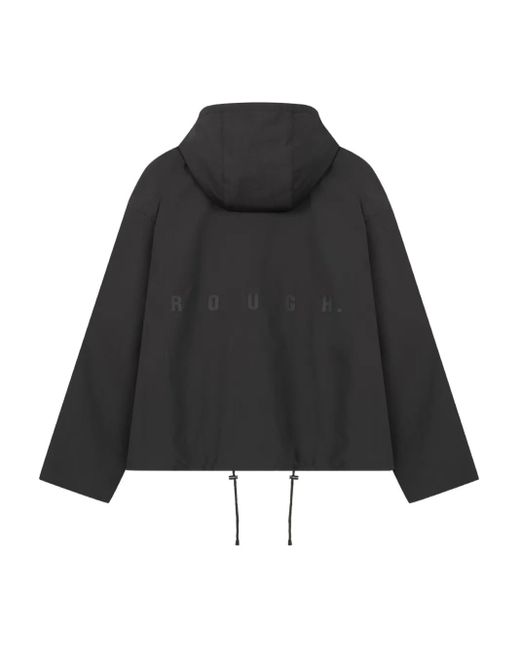 ROUGH Jack Met Logoprint in het Black