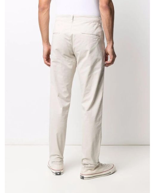 メンズ Aspesi ストレート チノパンツ White