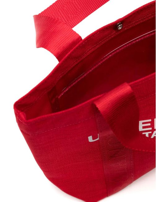 Undercover Red Logo-Print Canvas Tote Bag