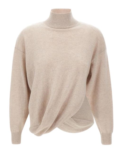 Marella Natural High-Neck Sweater