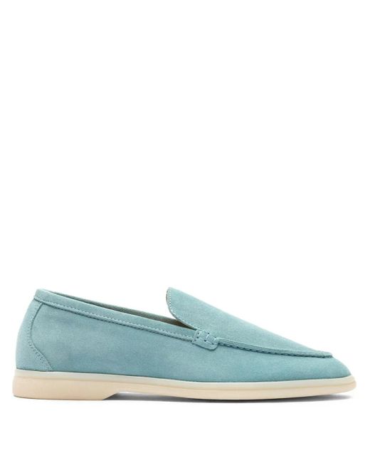 Scarosso Blue Ludovica Loafers