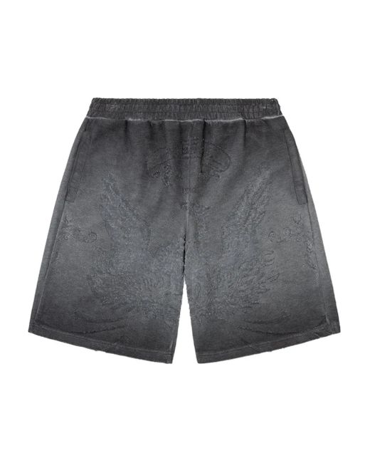 DIESEL Gray P-Crowde Shorts for men