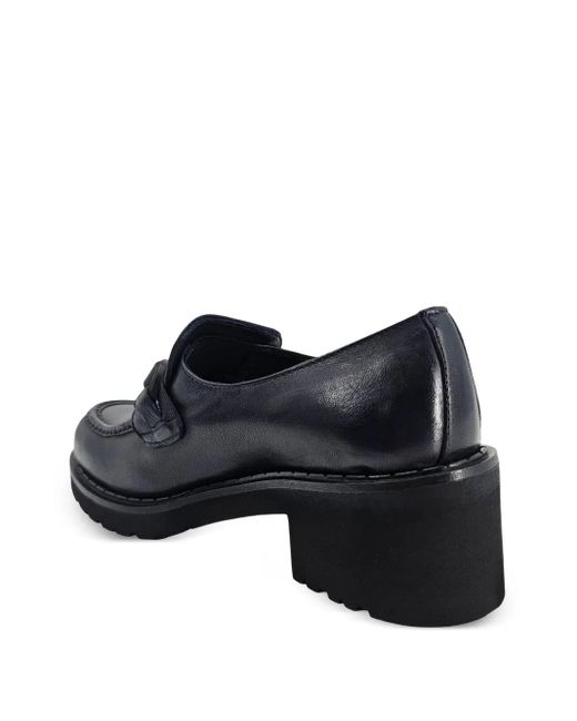 Madison Maison Black Chunky Lug-Sole Loafers