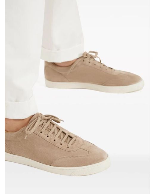 Brunello Cucinelli Brown Sneaker Suede for men