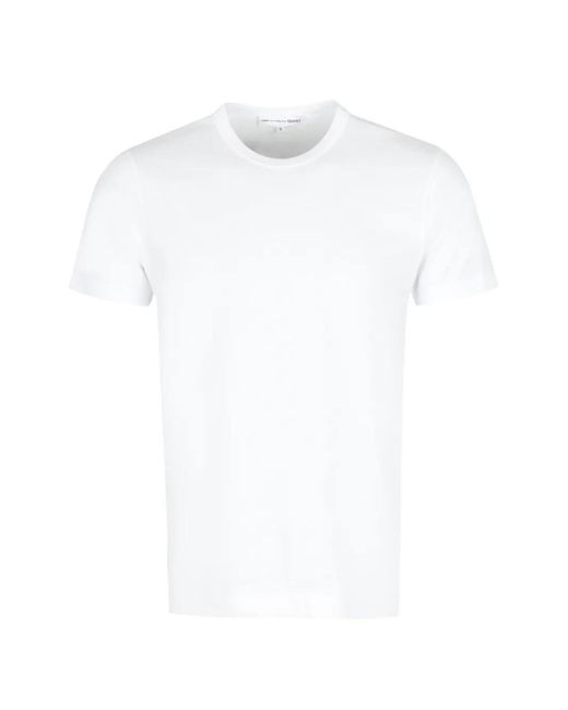 Comme des Garçons White Crew-Neck T-Shirt for men