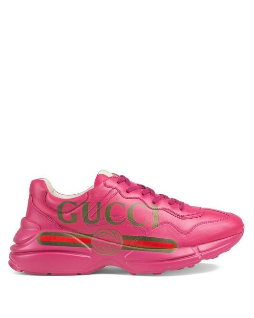 mens pink gucci shoes