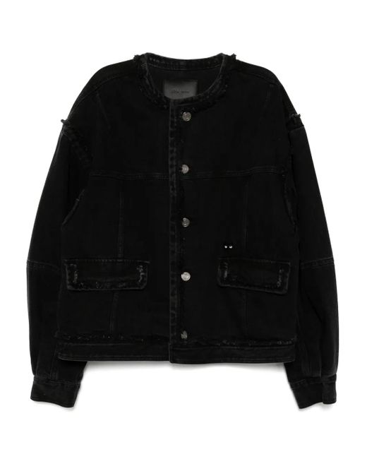 ZZERO BY SONGZIO Denim Jack in het Black voor heren